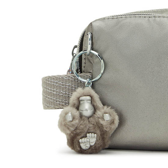 Kipling Garri Pouch Väska Silver | SE 1319TC